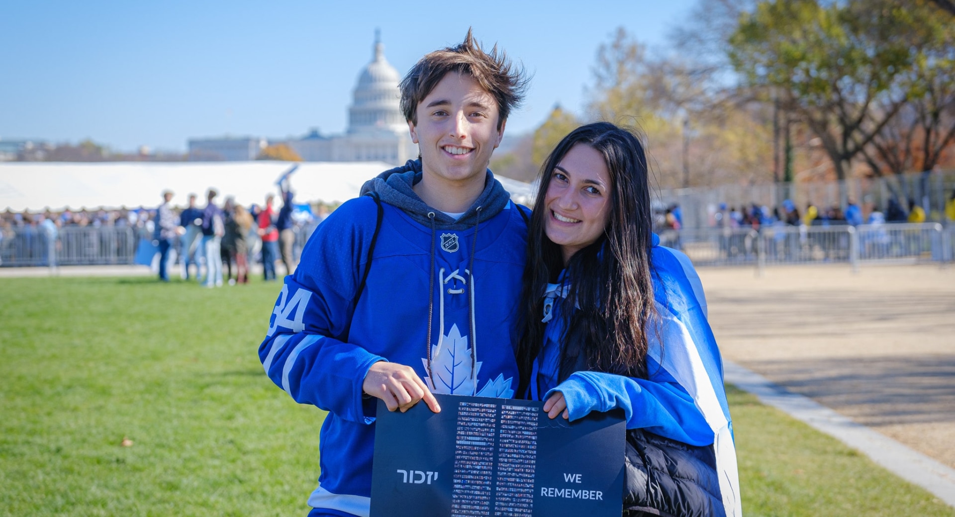 TanenbaumCHAT Stands with Israel in Washington, D.C.